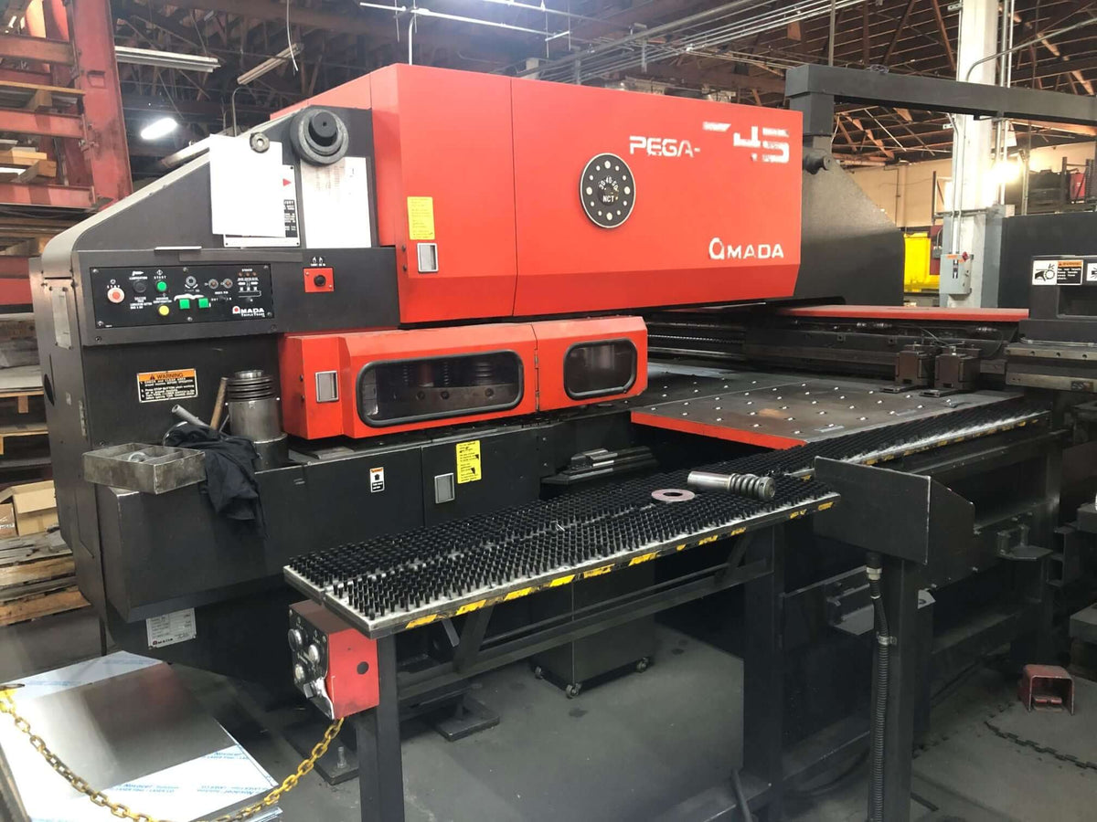 33 Ton Amada Pega 345 Queen CNC Turret Punch, Stock 1156